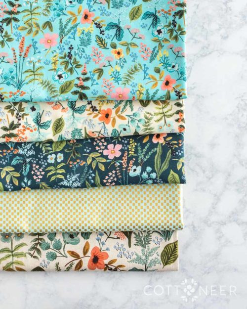 amalfi, rifle paper co, rifle paper company, floral, botanical, anna bond, cute, pretty, kitchen, apparel, quilting, lawn, rayon, canvas