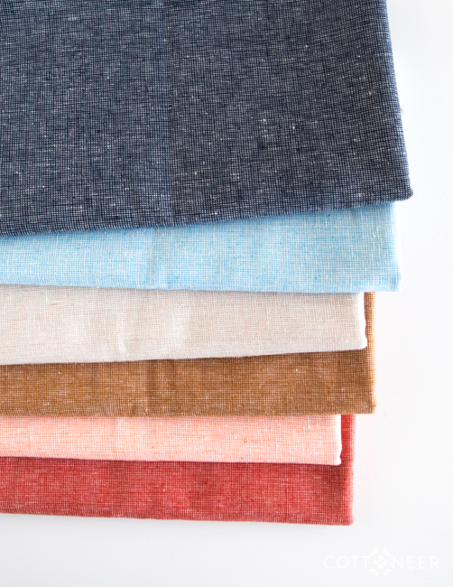 Essex Yarn Dyed Homespun Cottoneer Fabrics