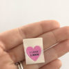 I Love Linen Woven Labels by Kylie and The Machine - Image 2