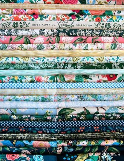 Shop Wildwood Fabric by Rifle Paper Co for Cotton and Steel!