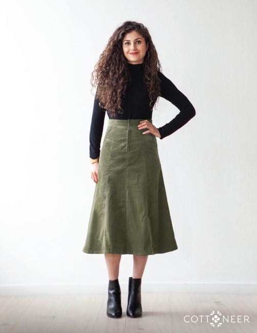 suede skirt quilt pattern