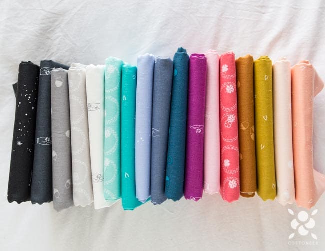 Lucky Charms Fabric by FIGO Cottoneer Fabrics