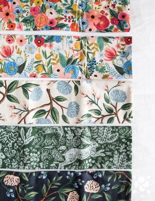 Shop Wildwood Fabric by Rifle Paper Co for Cotton and Steel!