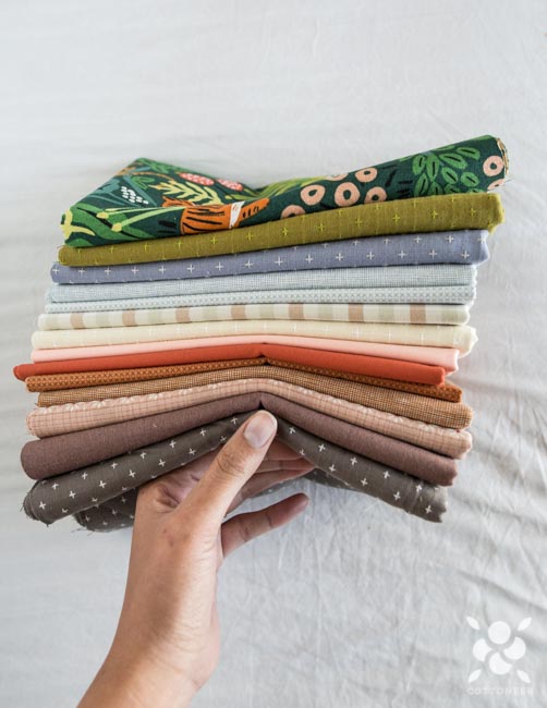 Color Coordinated Fabric Bundles & Quilt Kits Cottoneer Fabrics
