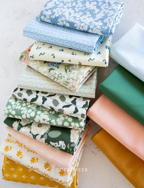 Delicate Vines Sage A Year In Petals by Bonnie Christine Cottoneer