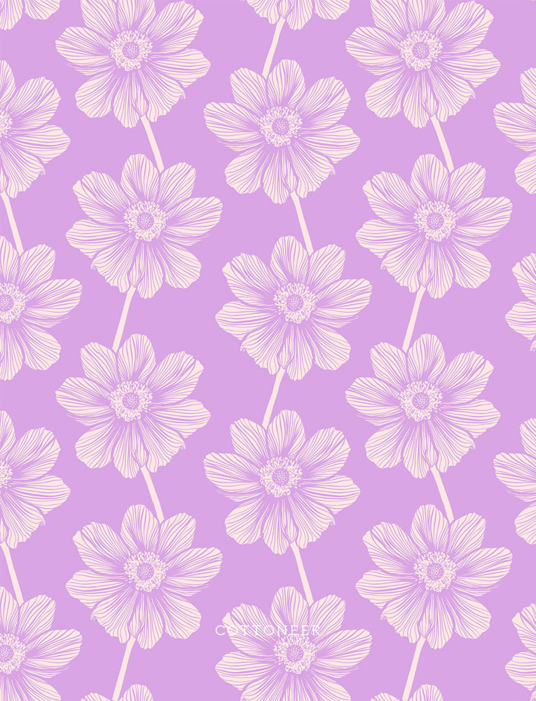 Indelible: Anemone in Lilac Indelible: Anemone in Lilac