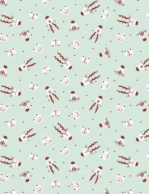 animal-portrait-in-mint-savanna-by-tatiana-abaurre