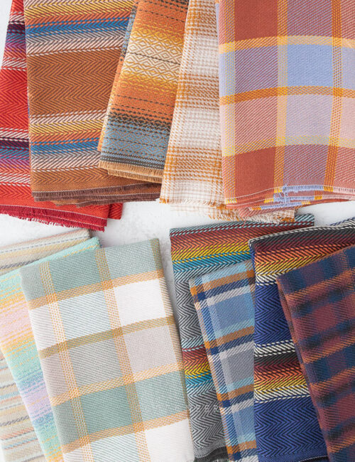 Baja Blanket Plaid & Stripes