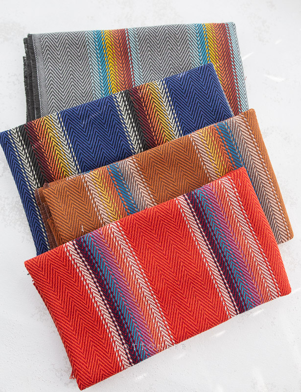 Robert Kaufman Fabrics Baja Blanket Stripe Yarn Dyed Sunset - Sewtopia