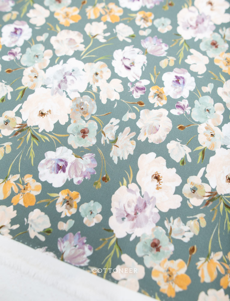 Ranunculus in Moss CANVAS | Bloomfield by Kelly Ventura - Image 2