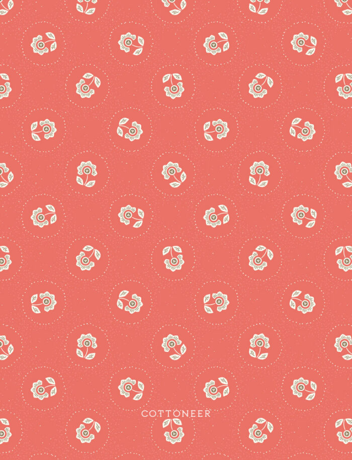 blooming-dots-red-cottage-garden-by-kimberly-morgan