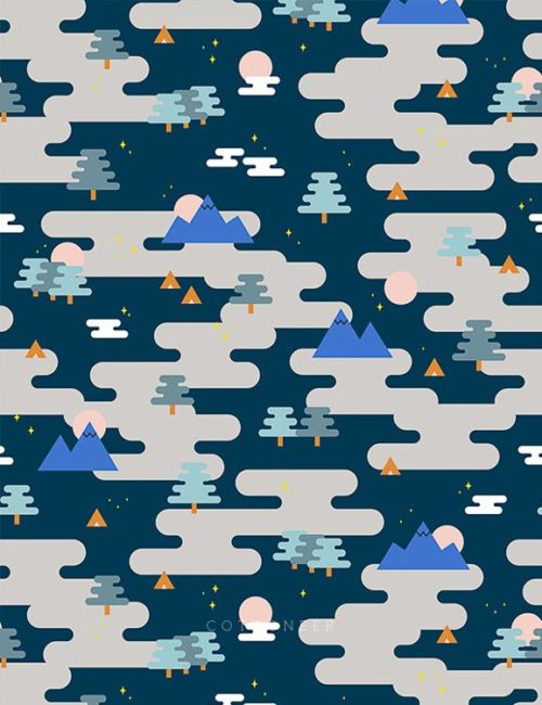 camp-ground-in-navy-multi-around-the-campfire-by-lemonni