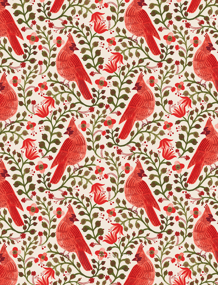 cardinals-cream-metallic-holiday-classics-by-rifle-paper-co