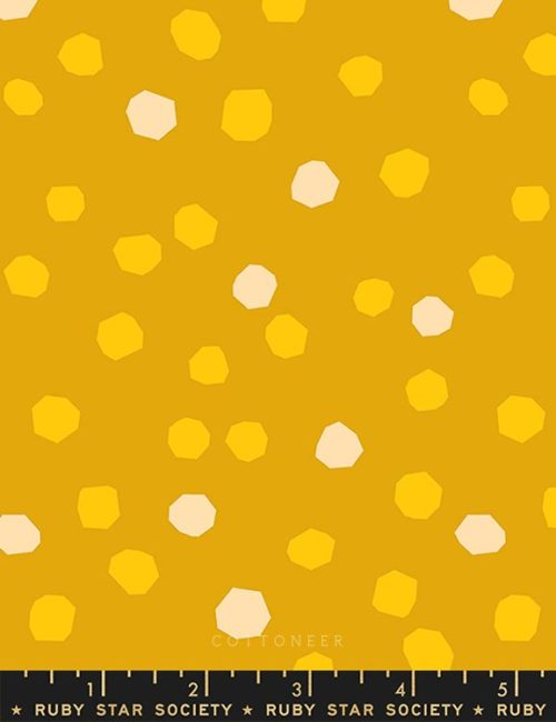 chunky-dots-in-goldenrod-first-light-ruby-star-society-collaboration