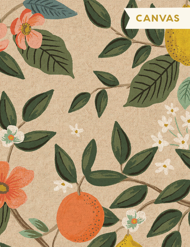 Rifle Paper Co Fabric Available at Cottoneer Fabrics!