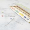 Clover Marbled Glass Head Pins | 20 Count