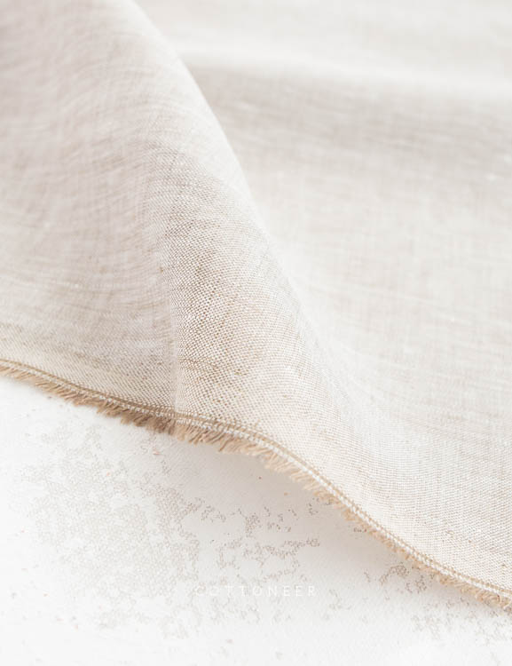 Kaufman Fabrics Cotton Linen Chambray - Indigo Wash - 57 Wide - COTTON /LINEN