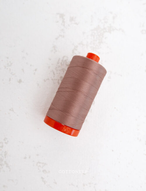 cotton-mako-thread-50wt-1300m-antique-blush-2375-aurifil-thread-113