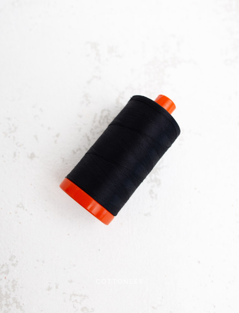 cotton-mako-thread-50wt-1300m-black-2692-aurifil-thread-138