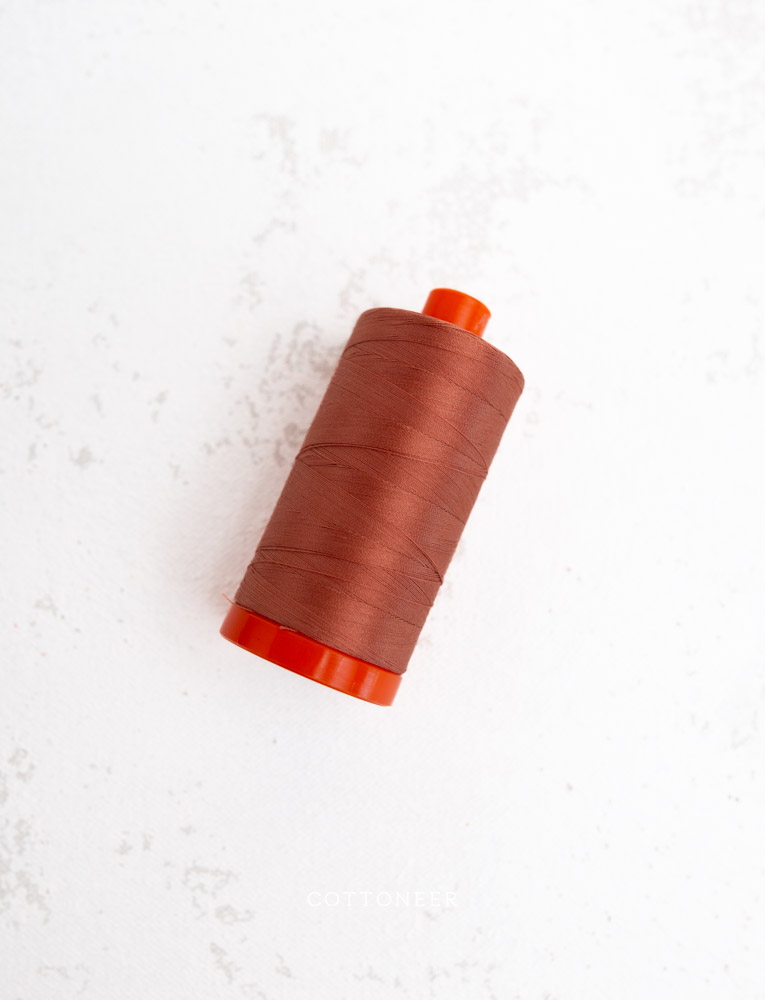 cotton-mako-thread-50wt-1300m-cinnabar-6728-aurifil-thread-117