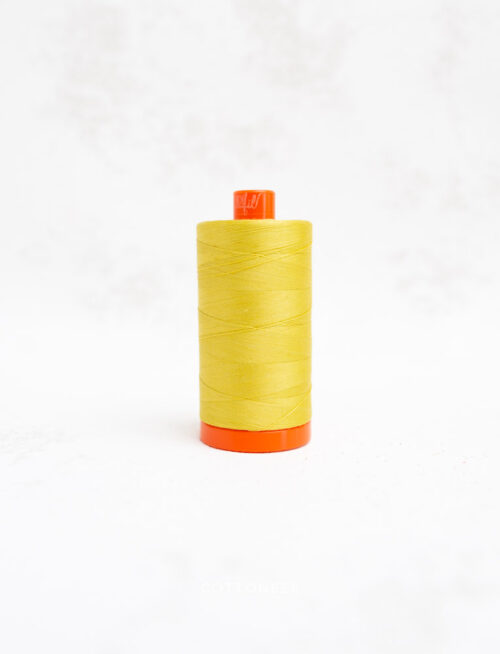cotton-mako-thread-50wt-1300m-gold-yellow-5015-aurifil-thread-aurifil-thread-3