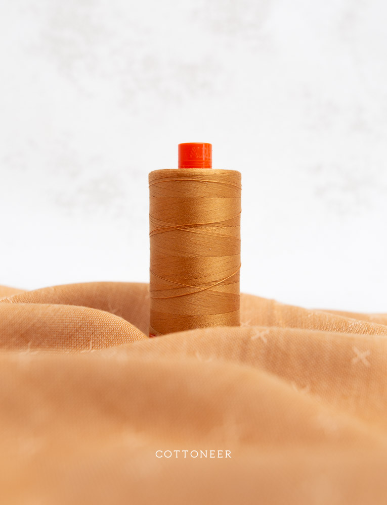 cotton-mako-thread-50wt-1300m-golden-toast-2930-aurifil-thread-100