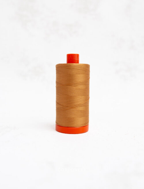 cotton-mako-thread-50wt-1300m-golden-toast-2930-aurifil-thread-102