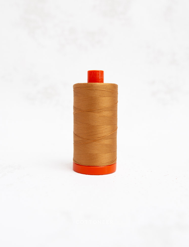 cotton-mako-thread-50wt-1300m-golden-toast-2930-aurifil-thread-102
