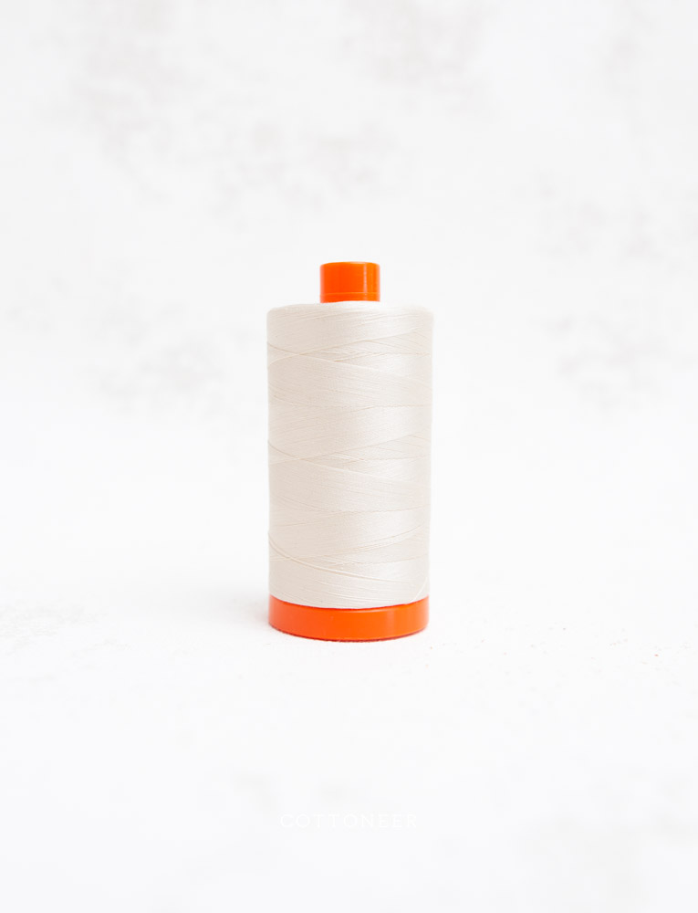 cotton-mako-thread-50wt-1300m-light-sand-2000-aurifil-thread-80