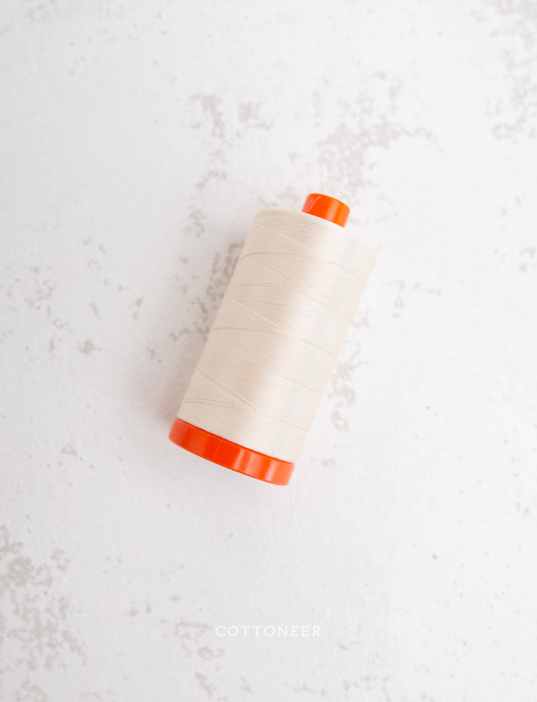 cotton-mako-thread-50wt-1300m-light-sand-2000-aurifil-thread-81