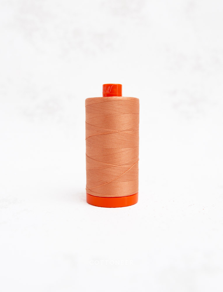 cotton-mako-thread-50wt-1300m-peach-2215-aurifil-thread-98