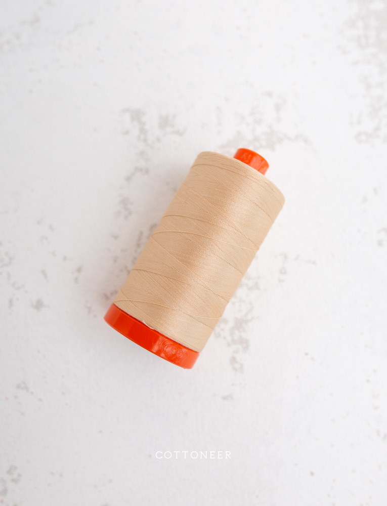 Shell | 50wt Aurifil 100% Cotton Mako Thread - 1,422 Yards (2315) - Image 4