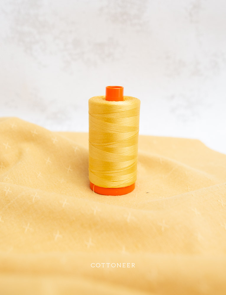 cotton-mako-thread-50wt-1300m-spun-gold-2134-aurifil-thread-6
