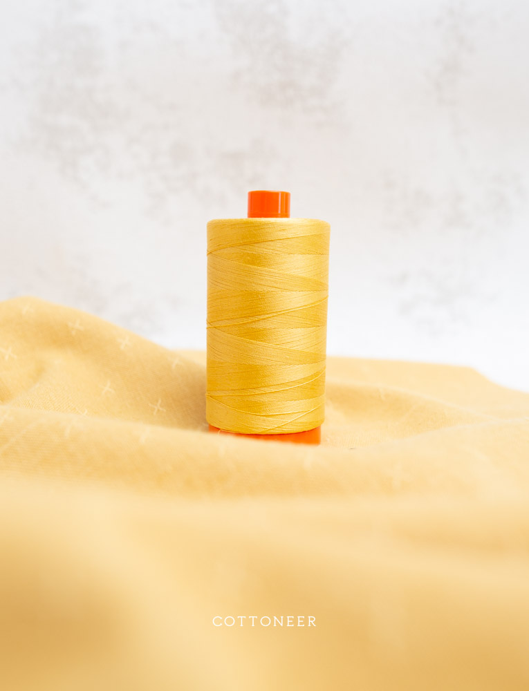 cotton-mako-thread-50wt-1300m-spun-gold-2134-aurifil-thread-7