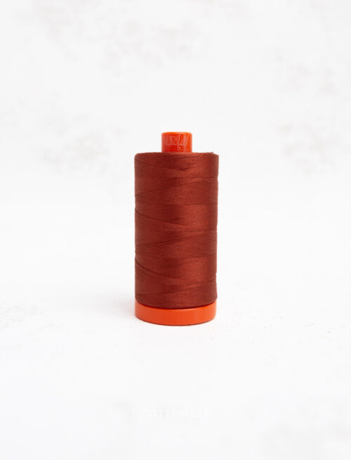 cotton-mako-thread-50wt-1300m-terracotta-2385-aurifil-thread-122