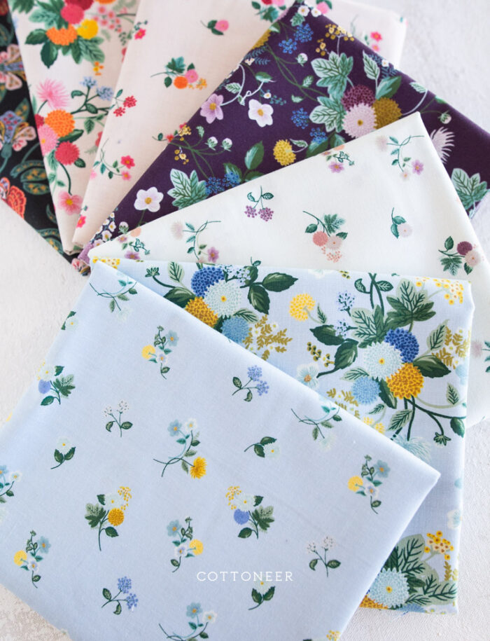 Ditsy Dahlia Blue | Dahlia by Rifle Paper Co. - Image 4