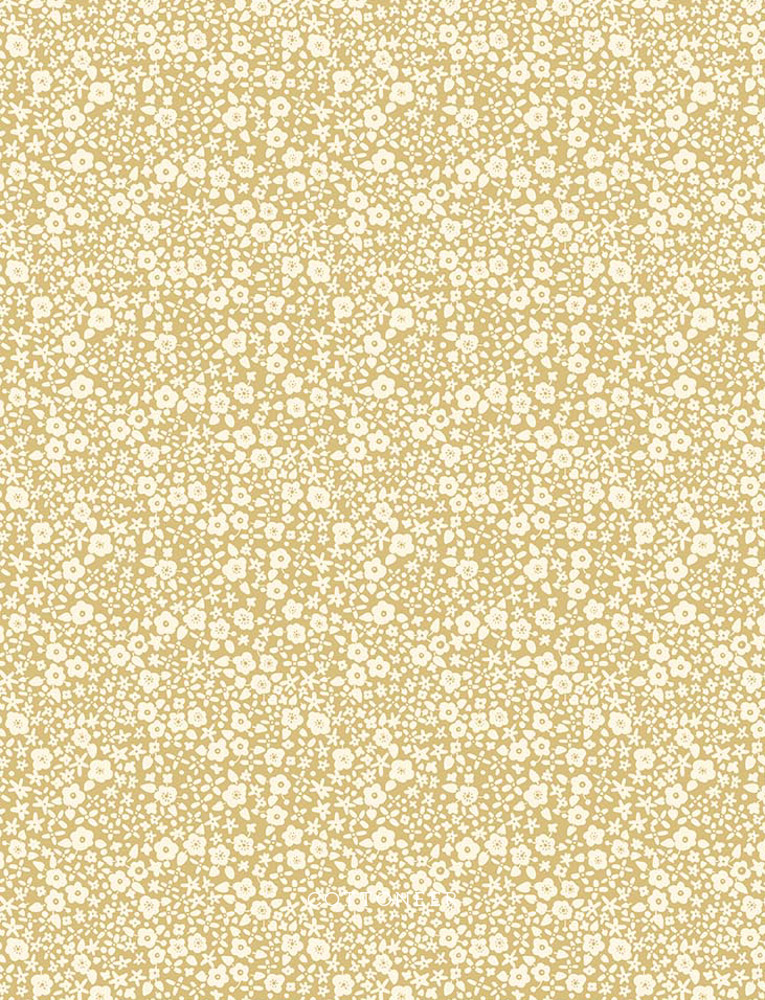 ditsy-floral-gold-wild-at-heart-by-bernadett-urbanovics