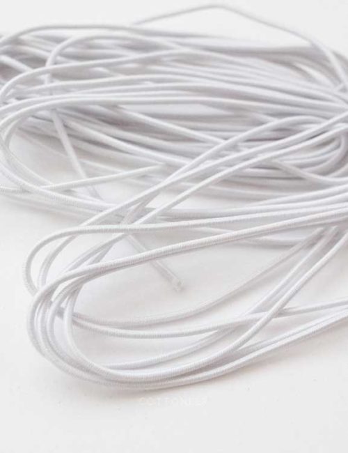 Dritz Round Cord Elastic - White