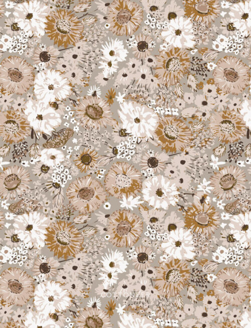 floral-taupe-blossom-breeze-by-bernadett-urbanovics