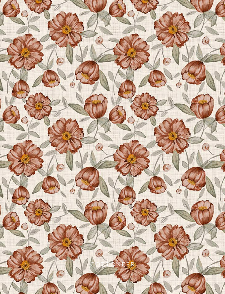 floral-taupe-wild-at-heart-by-bernadett-urbanovics