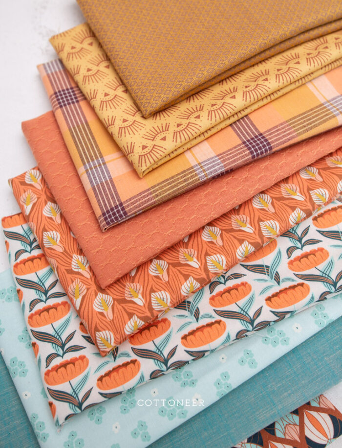 Delightful Ditsy Mint | Florissima Organic Cotton by Juliana Tipton for Cloud9 Fabrics - Image 3