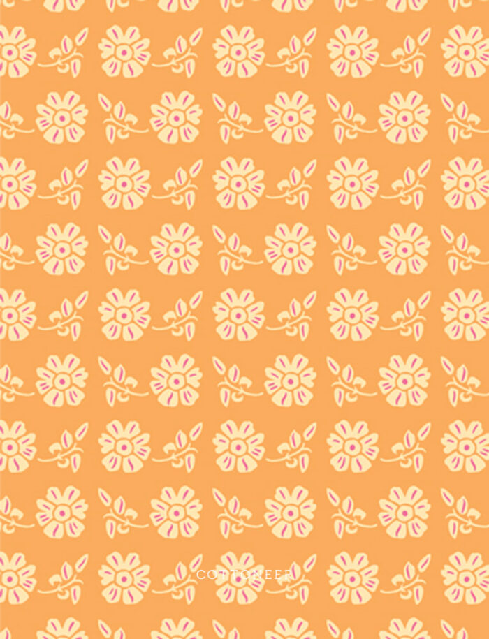in-a-row-marigold-by-maureen-cracknell