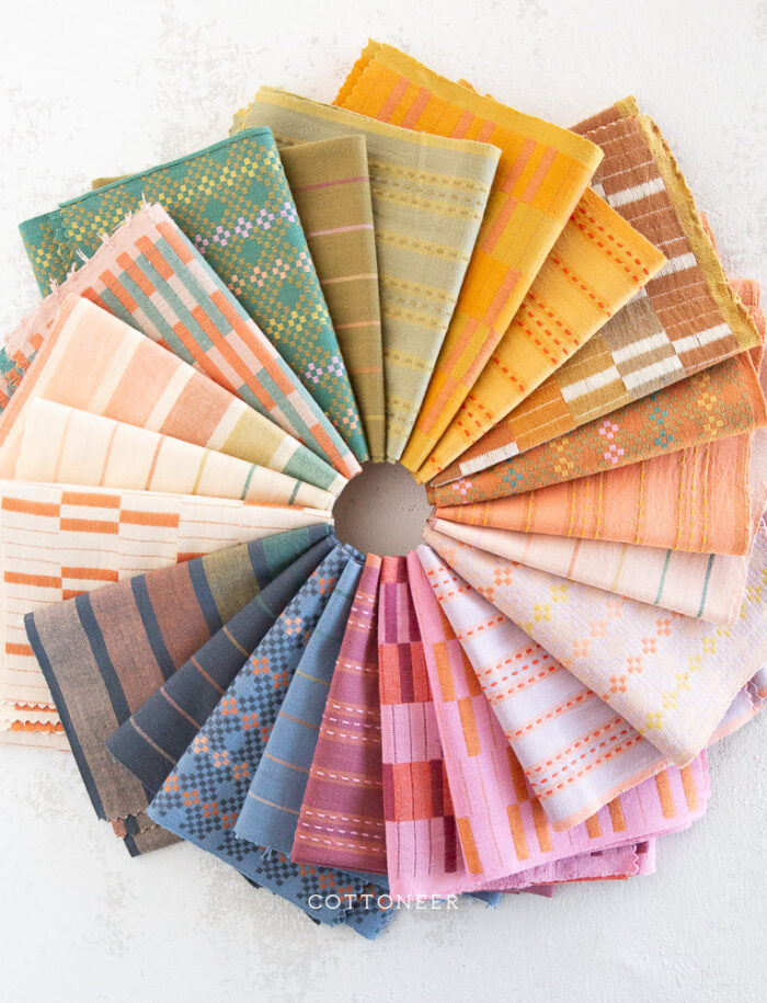 PREORDER Skinny Stripe in Shell | Lucky Loom by Fableism Supply Co - Image 3