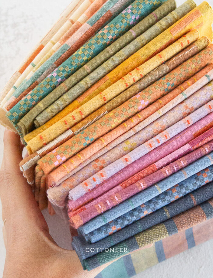PREORDER Skinny Stripe in Shell | Lucky Loom by Fableism Supply Co - Image 4