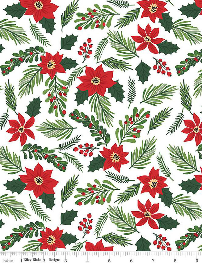 Main in White | The Magic of Christmas by Lori Whitlock - Cottoneer Fabrics