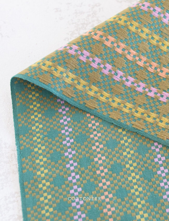 PREORDER Mosaic in Melon | Lucky Loom by Fableism Supply Co - Image 3