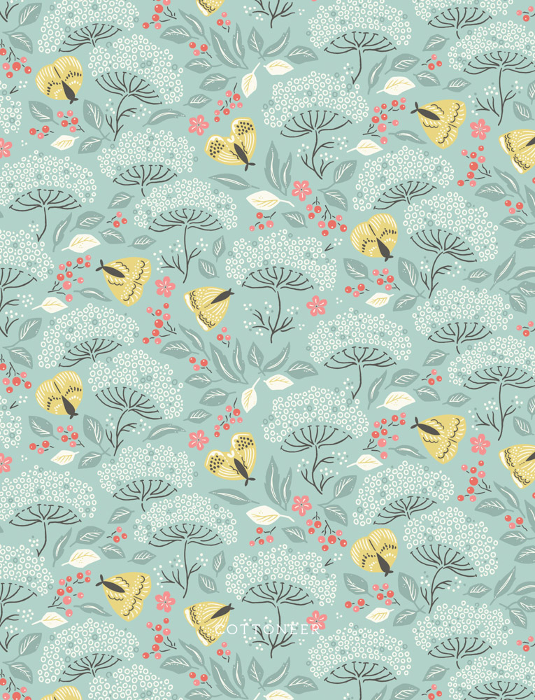 moth-haven-turquoise-gold-cottage-garden-by-kimberly-morgan