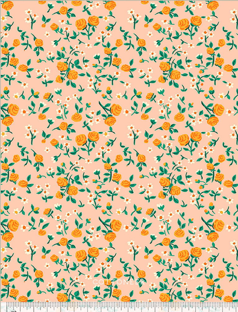 By Hand Mousy Floral in Blush