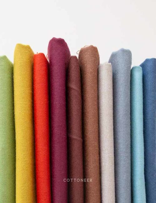 Peppered Cottons Shot Cotton Fabric by Pepper Cory Cottoneer Fabrics