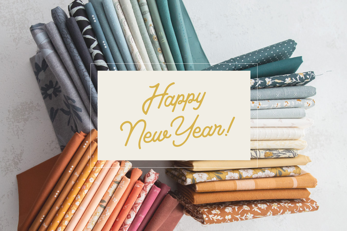 Happy New Year from Cottoneer Fabrics!
